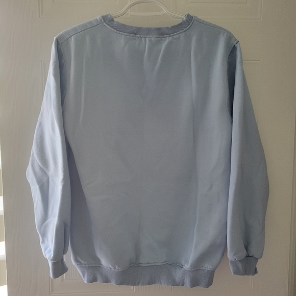 Light Blue Crewneck Sweater M - Picture 2 of 2